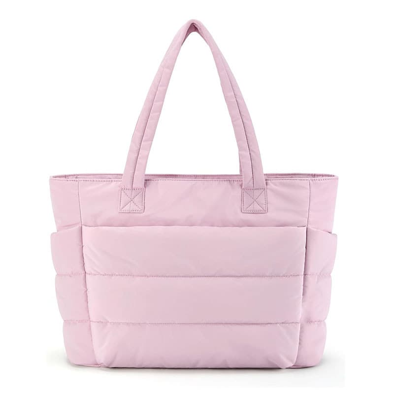 Women's Lightweight Tote Bag Fresh Sweet Style Polyester Material Medium Size Daily Match Work Gym Travel Handbag