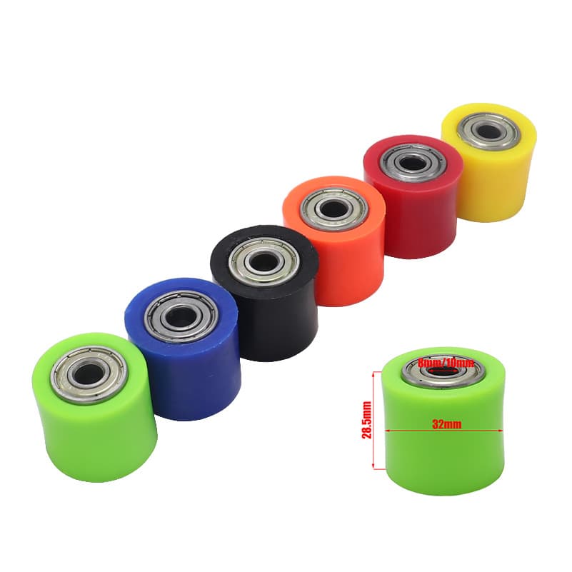 Wholesale Off-Road Motorcycle Accessories Modification Chain Link Retarder Rolling Wheel Anti-Slip Wheel M8M10 New