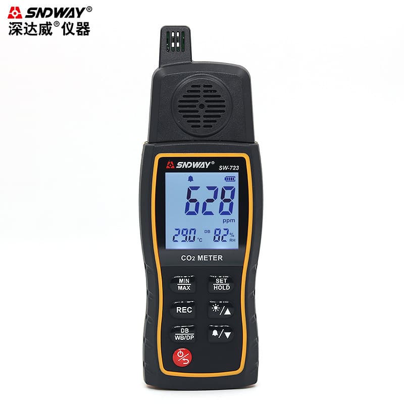 SNDWAY High-Precision Carbon Dioxide Detector CO2 Concentration Air Monitor