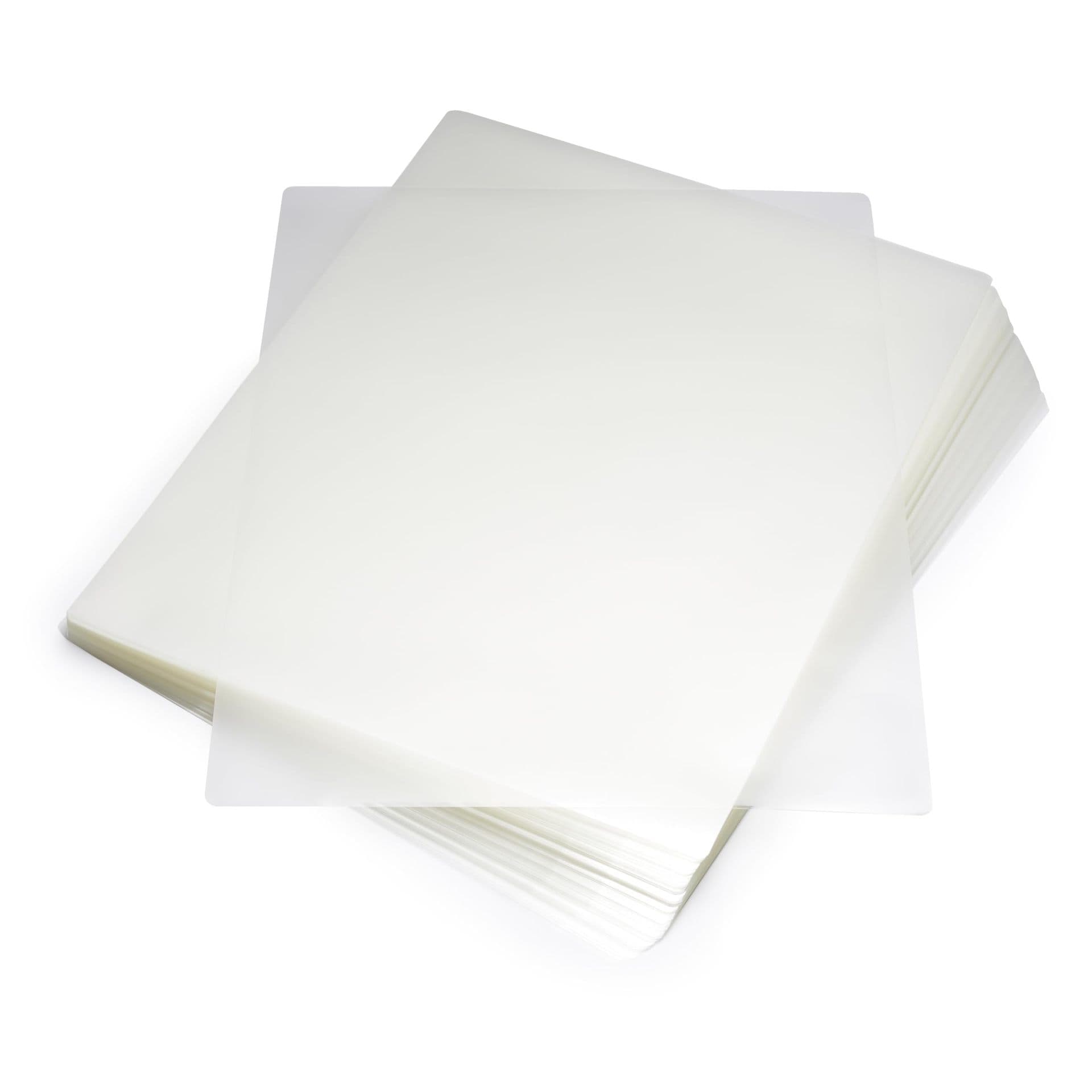 Clear heat laminated plastic paper laminate heat lamination bag holds 5-11 inches suitable for letter rulers