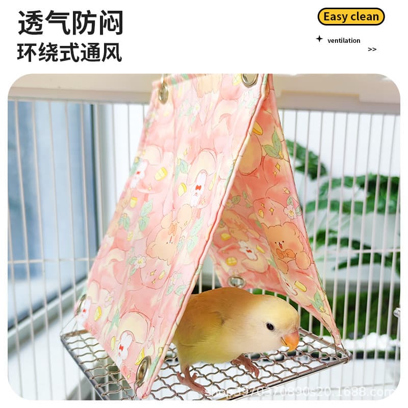 Breathable Mesh Bottom Nest Bird Nest Cool Shade Hanging Swing Summer Simple Bird Nest