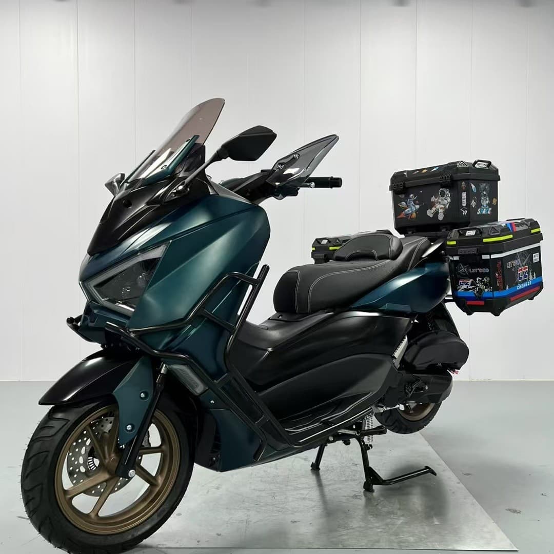 Cross-border Exclusive Mengshi 4th Generation Adult Motorcycle Off-Road Gasoline Two-Wheeled Scooter Fuel Vehicle