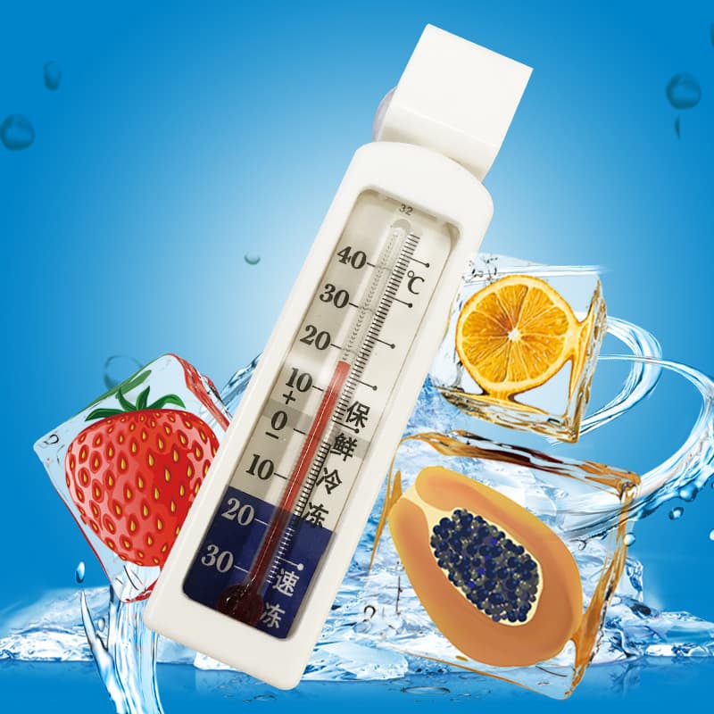 Refrigerator Thermometer, High-Precision Fridge and Freezer Thermometer, Home Cold Storage Freezer Sample Thermometer