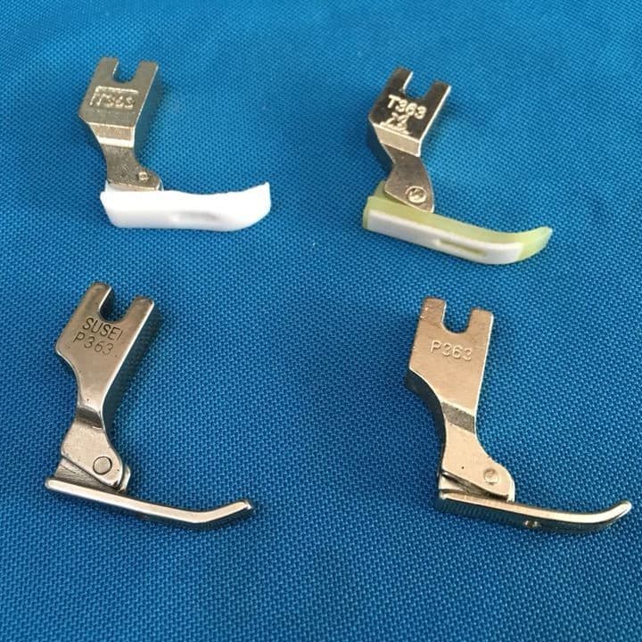 Industrial sewing machine accessories computer flat car 0.3 presser foot 1 minute zipper presser foot P363 toothpick presser foot high quality all steel