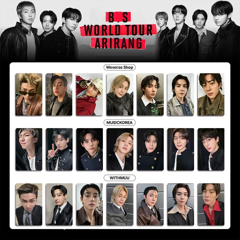 BTS "ARIRANG" Korean Lucky Card 2.0 LDs Special Card Postcard JK V