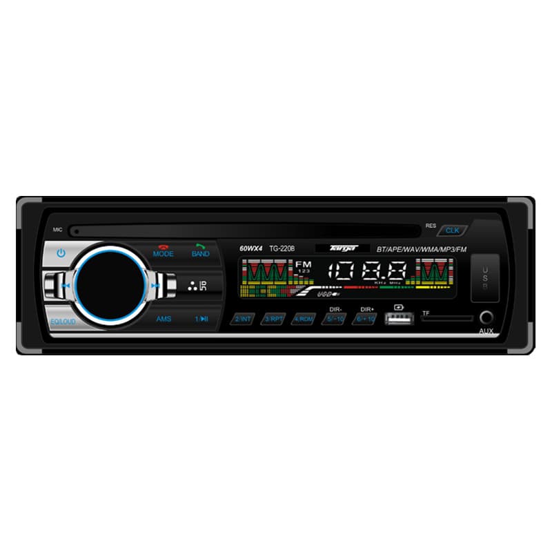 Cross-border Car Bluetooth MP3 Player with Colorful Screen, Dual USB Charging, TF/AUX Card Reader
