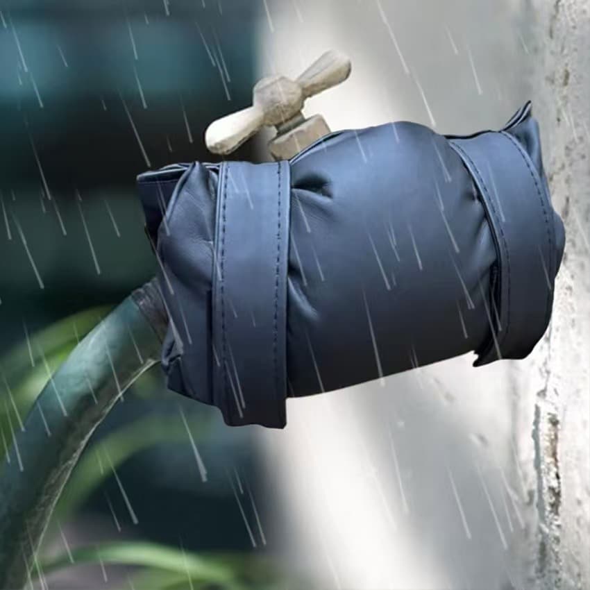 2024 New Style, Thickened Flannel Faucet Anti-freeze Insulation Cover, Winter Rainproof Faucet Cover, Amazon Best Seller