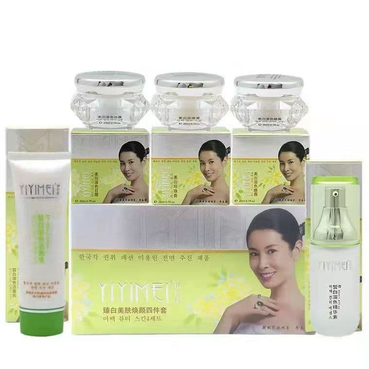Genuine Danxuenilan Yiyimei Zhenbai Meifu Huanyan 5-in-1 Cosmetics 4-5 Piece Set for Women