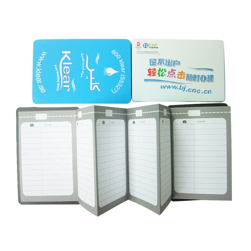 Guangzhou Manufacturer Supplies Magnetic Foldable Phone Book, Custom Magnetic Snap Phone Directory Record Book