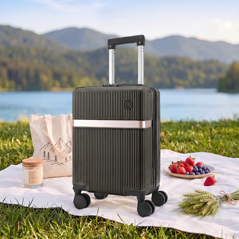 Portable Small Lightweight Carry-On Luggage Suitcase 16-inch Travel Case