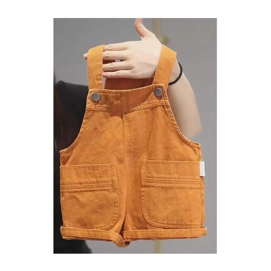 Summer baby overalls for boys and girls, children's clothing, boys' pants, baby summer clothing, casual domestic first- and second-tier brands