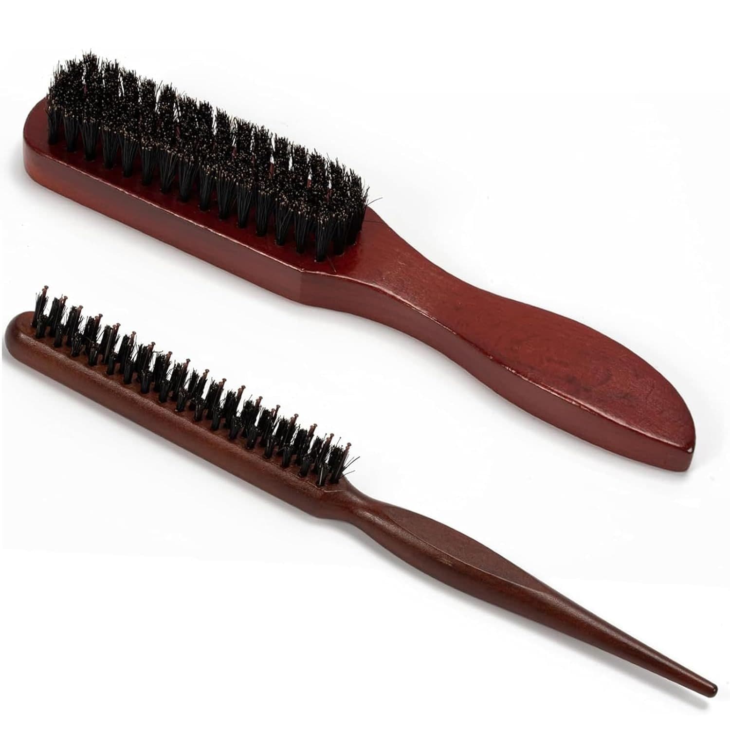 Men Women Comb Slippery Brush Boar Bristle Nylon Three Rows Comb Slippery Brush Set Women's Makeup Plate Hair