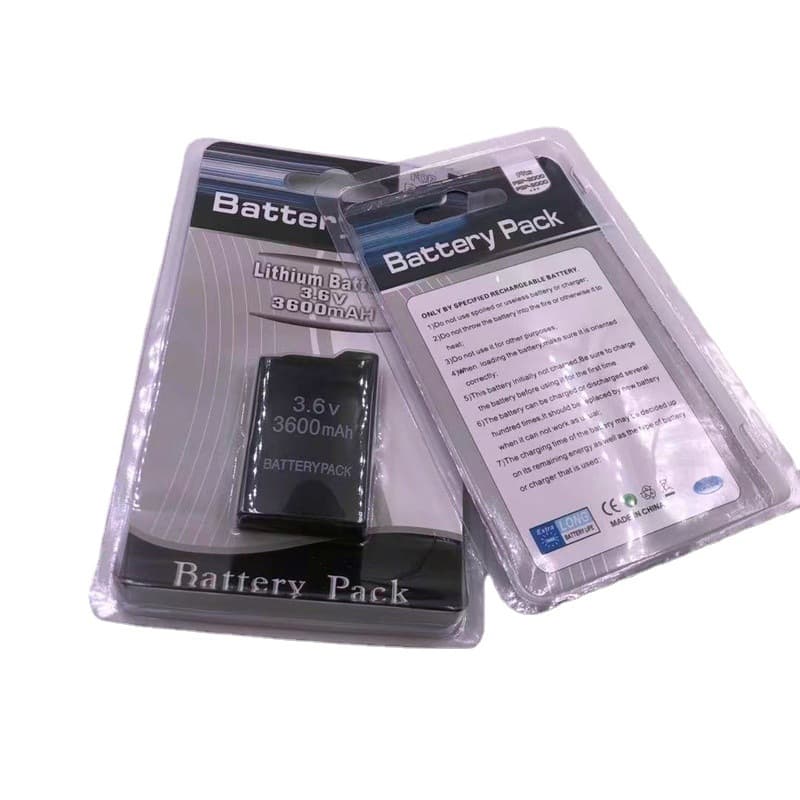 PSP Second Generation Battery PSP2000D Battery 2400/3600mAh Battery with Packaging