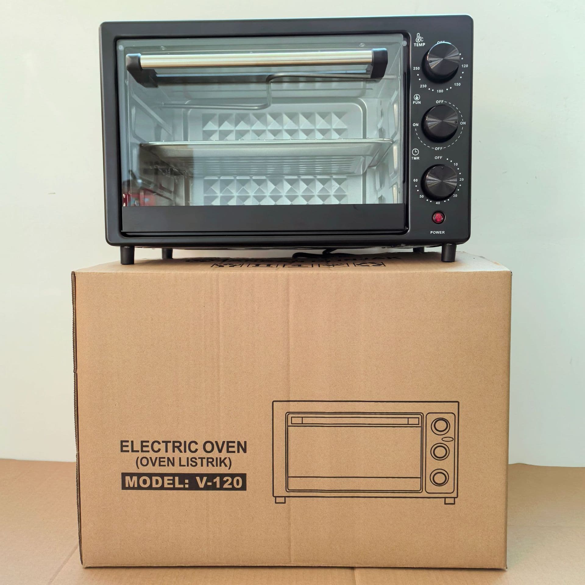 Multifunctional Oven 25L Export Small Double-Layer Baking Electric Oven for Home Use, 12L, 25L, 48L Oven