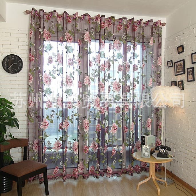 2025 Home Decor Living Room & Bedroom: European Minimalist Style Curtains & Sheer Window Sheers - Wholesale Available