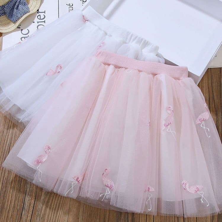 Girls skirt baby cute princess skirt girl new spring and autumn style cake skirt gauze skirt tutu skirt fairy