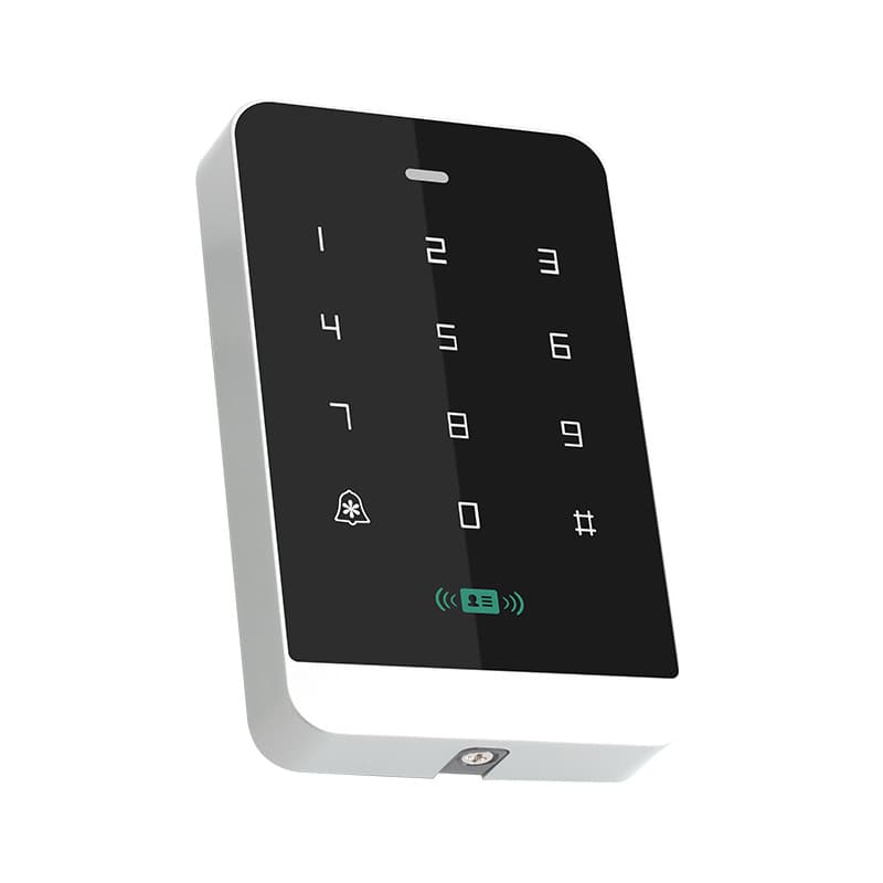 Card/Code Access Control Machine IC/ID Dual Frequency Waterproof Structure Outdoor Installation NFC Compatible Delay Setting Normally Open/Closed Function