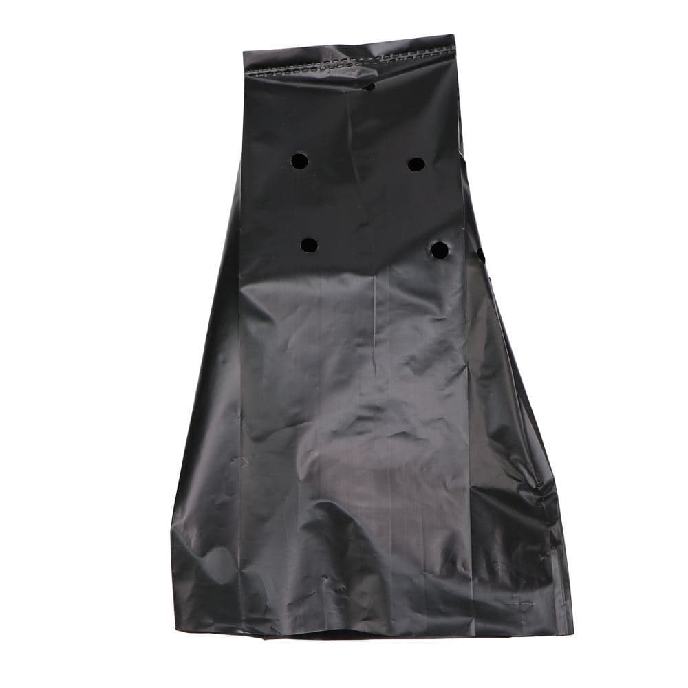 Cross-Border Sales PE Plant Growth Bags, Seedling Bags with Ventilation Holes, Black Planting Bags for Eco-Friendly Gardens