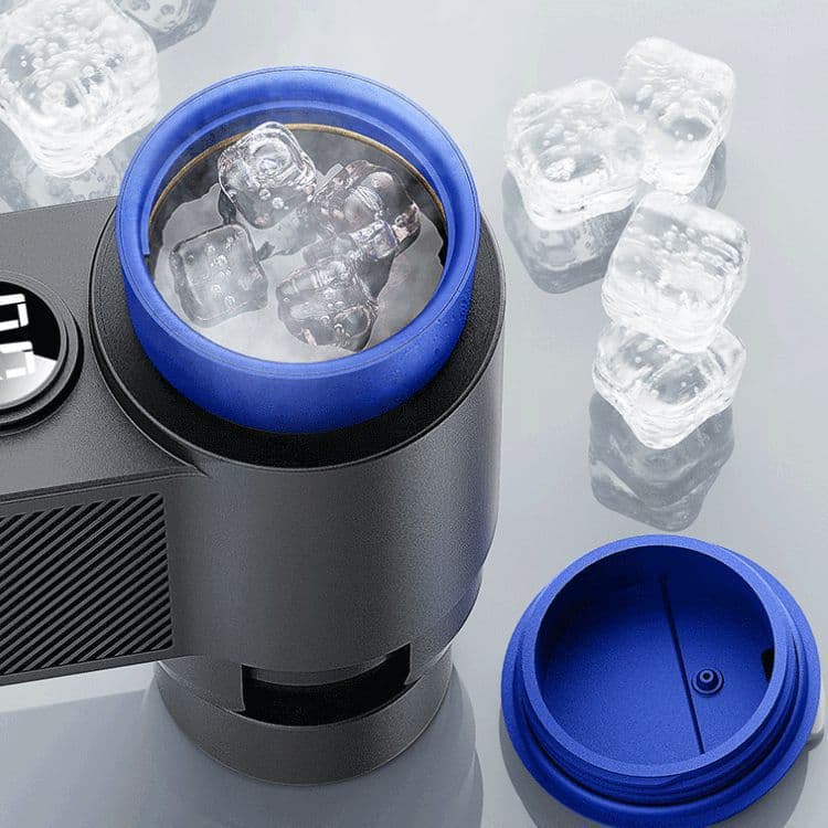 Smart Car Cup Cooler/Warmer 12V Mini Car Mini Fridge Desktop Cold Water Cup Portable Cooling Cup