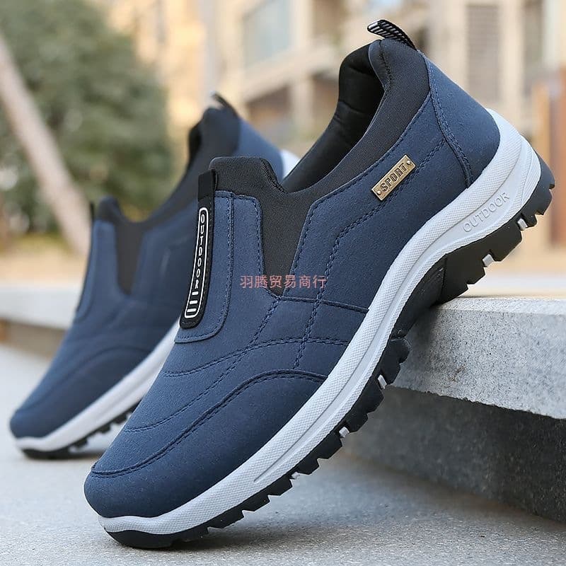 2025 Spring New Versatile Casual Shoes Hiking Shoes Soft Sole Korean Style Anti-slip Dad Walking Shoes