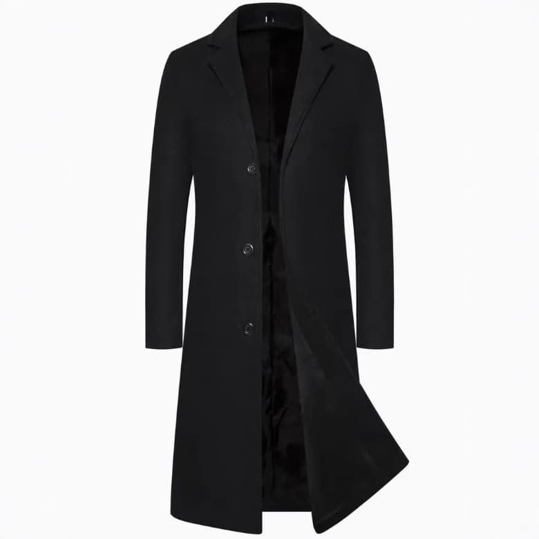 2025 Cross-border Trendy Windbreaker European/American Style Spring/Autumn Windbreaker Elegant Long Windbreaker Fashion Coat Slim Jacket