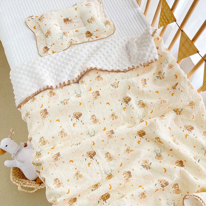100*100 Bean Blanket for Newborns, Soothing Blanket for Kindergarten Naptime