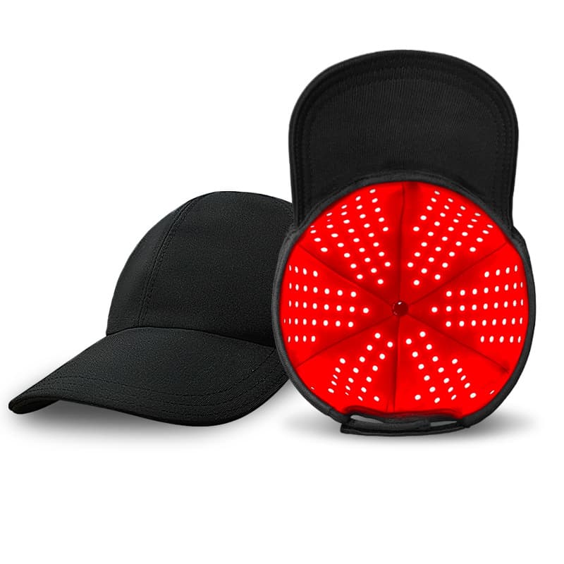 Cross-border Red Light Infrared Phototherapy Hat for Home Use with Heat Compress and Hair Care Function