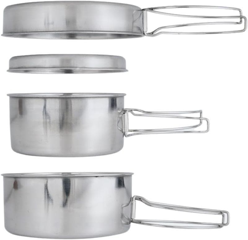 Z 90568 Portable Camping Cookware Set Outdoor Cookware Bowl Set Cross-border