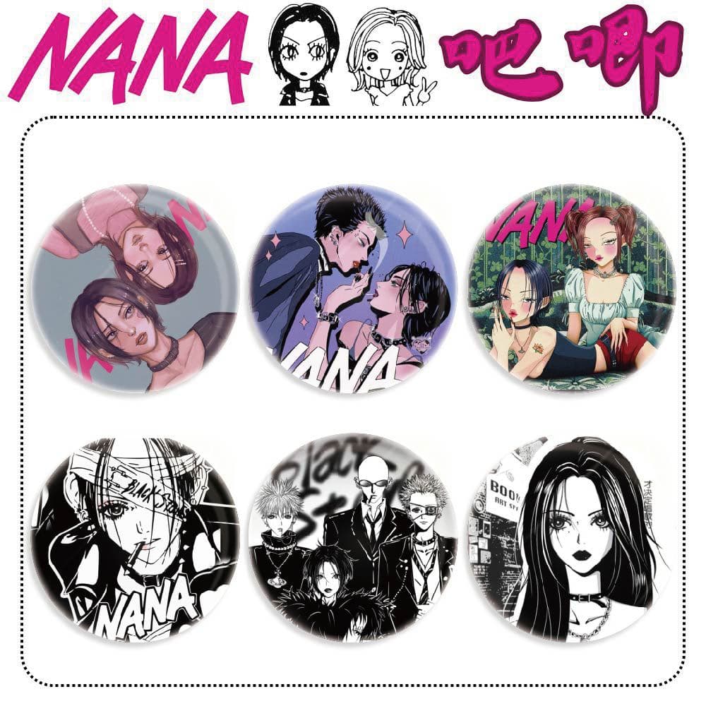 Anime Nana Osaki Nana Komatsu Nana Peripheral Creative Jewelry Badges