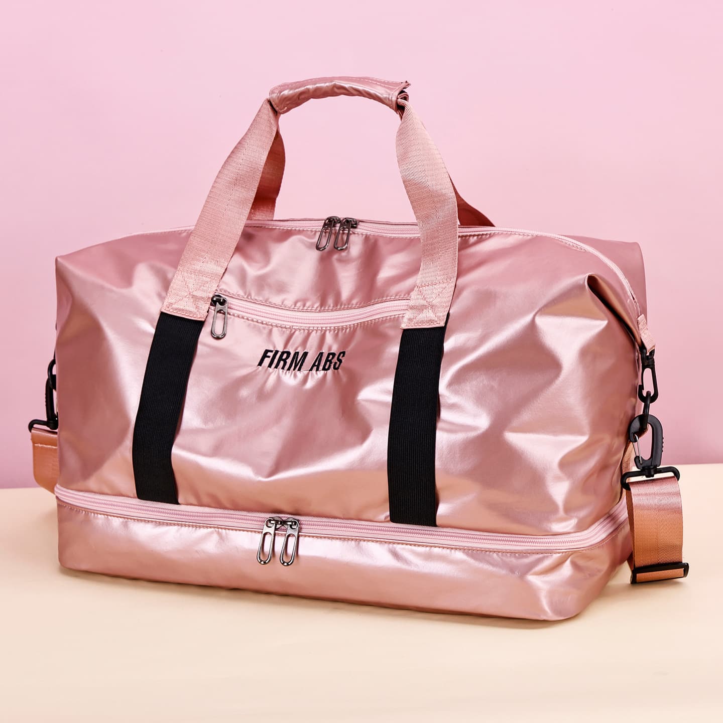 2025 New Fitness Sports Training Bag Student Travel Bag Large Capacity Men's Luggage Bag Cover Trolley Travel Bag