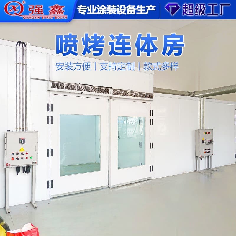 Paint spraying booths, curing ovens, and environmentally friendly industrial spraying equipment are available directly from the manufacturer. Non-standard options are available at competitive prices, and installation is included.