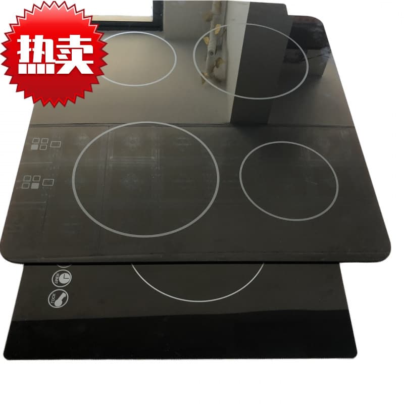Factory Custom Pattern Induction Cooker Spare Parts Cooktop Ceramic