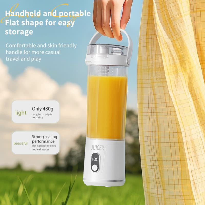 New Manual Wireless Portable Home Juicer, Amazon Best-Seller Juicer with USB Charging