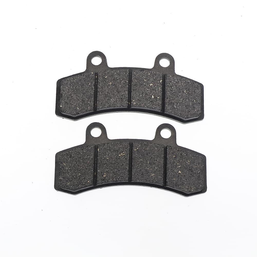 Motorcycle electric vehicle disc brake pads disc brake pads three-piston for Shuailv Saige Heiqishi