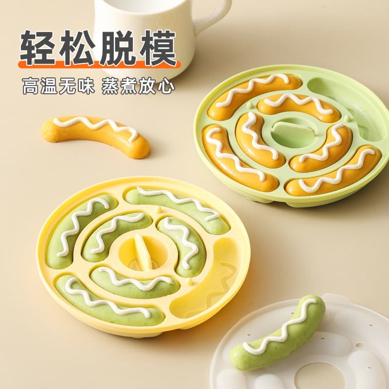 High-Quality Silicone Sausage Mold for Homemade Baby Food and Creative Hot Dog Making, Wholesale