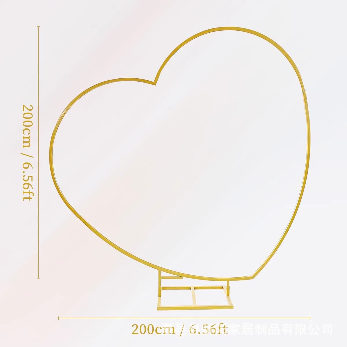 Wedding props balloon arch love arch round door support custom sample processing party wedding