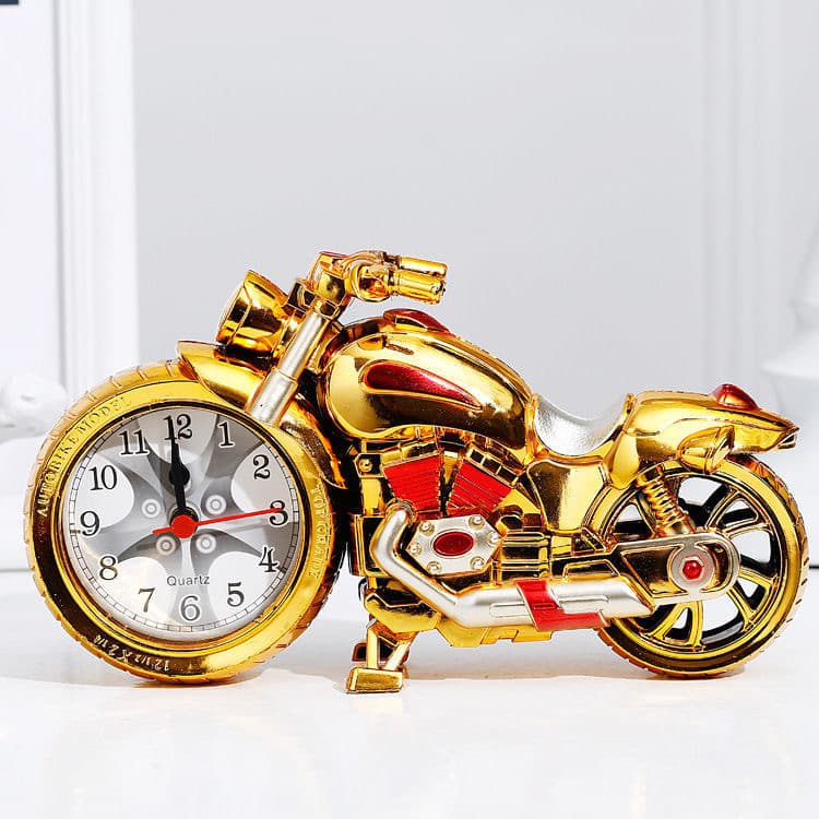 Fashionable Motorcycle Alarm Clocks - Unique Styles For Daily Use - Student Bedside Clocks Affordable Home Decor