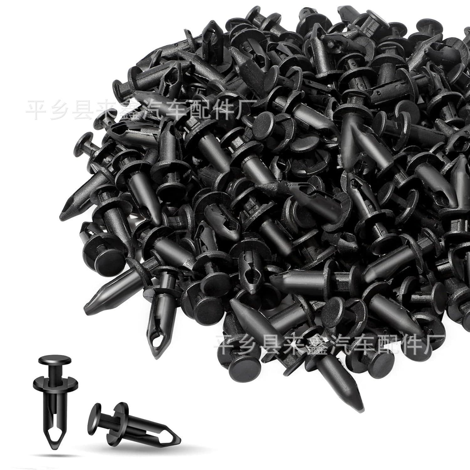 Cross-border Hot Selling Car Door Panel Bumper Liner Fender Fastener Clip Plastic Rivet Push-Type Fixing Kit
