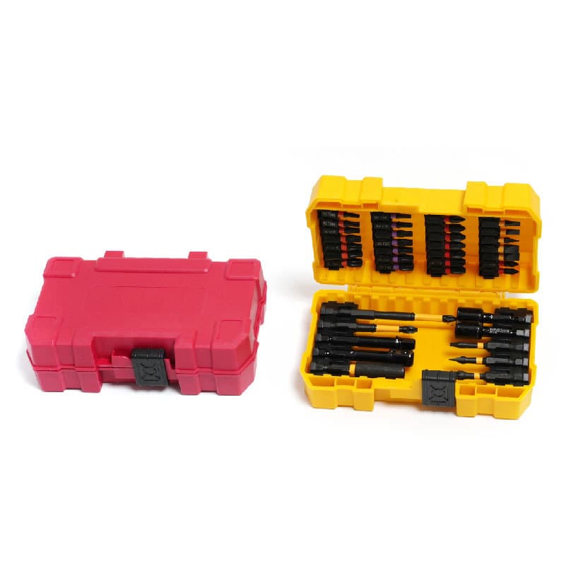 Cross-border 42-Piece Multi-Size Electric Screwdriver Bit Set, Household High-Hardness Strong Magnetic Phillips Bit Tool Set