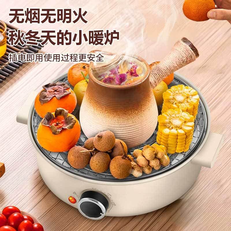 Tea Brewing Hearth Set Household Electric Grill Ceramic Stove Complete Indoor New Electric Hearth