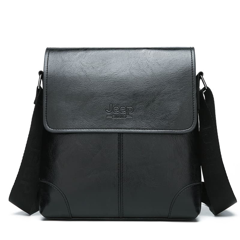Men's Casual Shoulder Bag Crossbody Bag 2025 New Korean Style Soft Leather Sling Bag