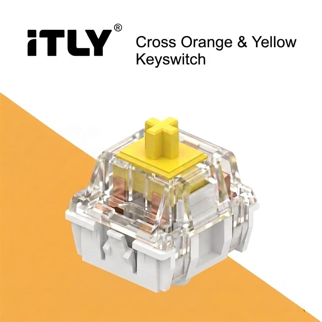 iTLY Silent Switch 3-Pin Mechanical Keyboard Switch