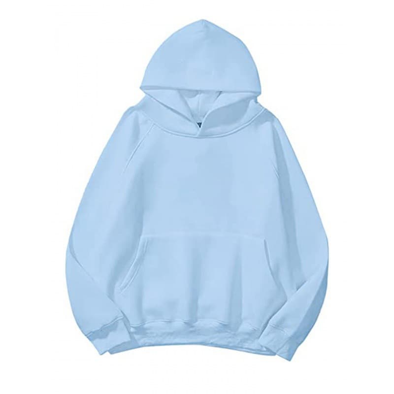 2024 autumn and winter new men's thickened silver pullover loose trendy brand hooded sweatshirt