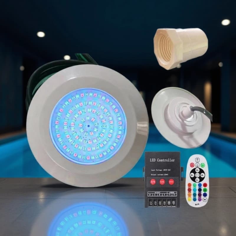 Cross-border hot sale spa bathtub light color-changing bathtub light APP control + remote control IP68 DC12V 12W