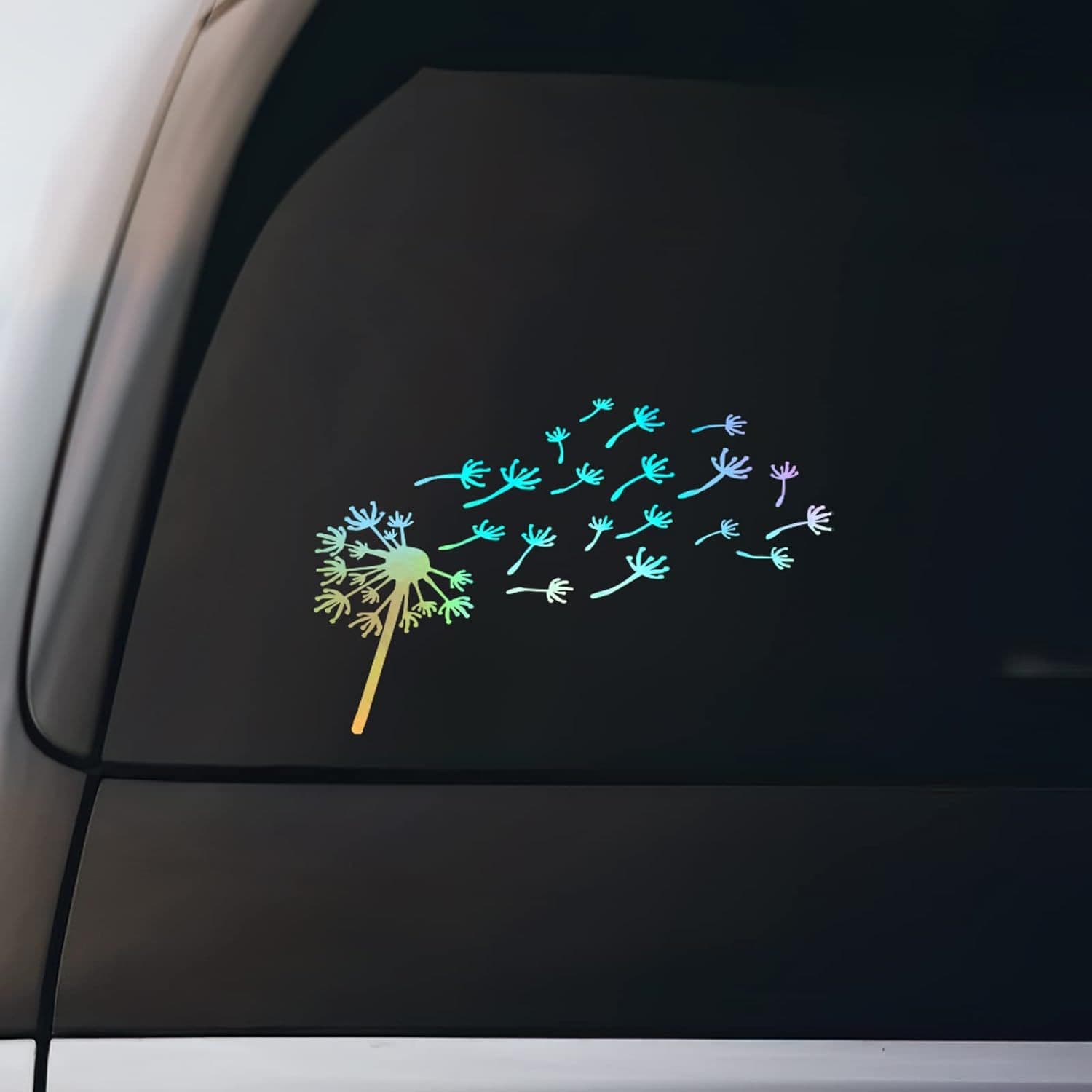 Dandelion Sticker Vinyl Sticker Laptop Car Window Laptop 8" x 5.5"