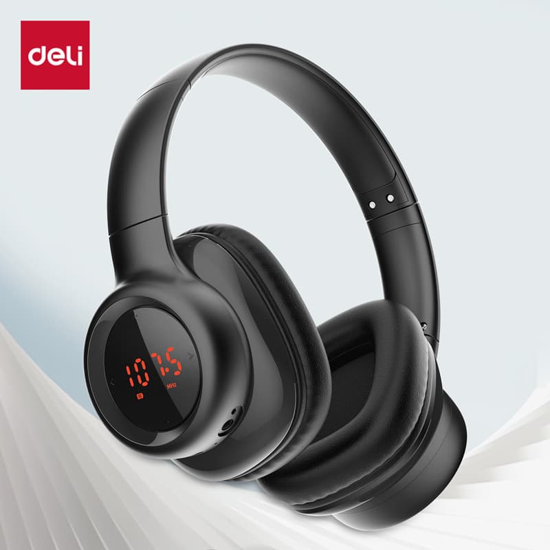 Deli LT550 FM headset for CET-4/6 listening exams and specialized university English test FM headphones