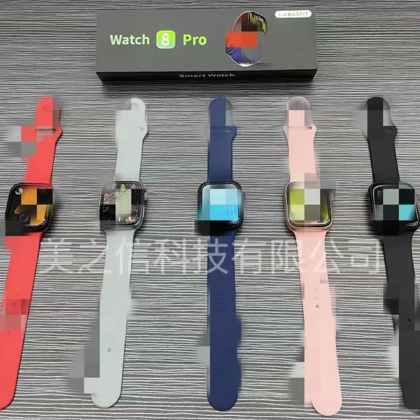 Watch8pro Smart Wristband Bluetooth Watch Message Sports Heart Rate Blood Pressure Sleep Monitoring