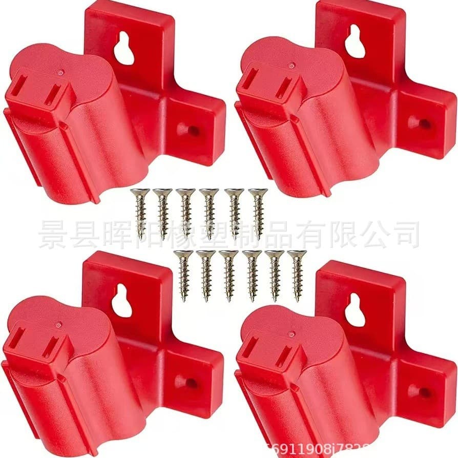 Angled Version Compatible with Milwaukee M12 & M18 Tool Holder Base Bracket, Angled Style