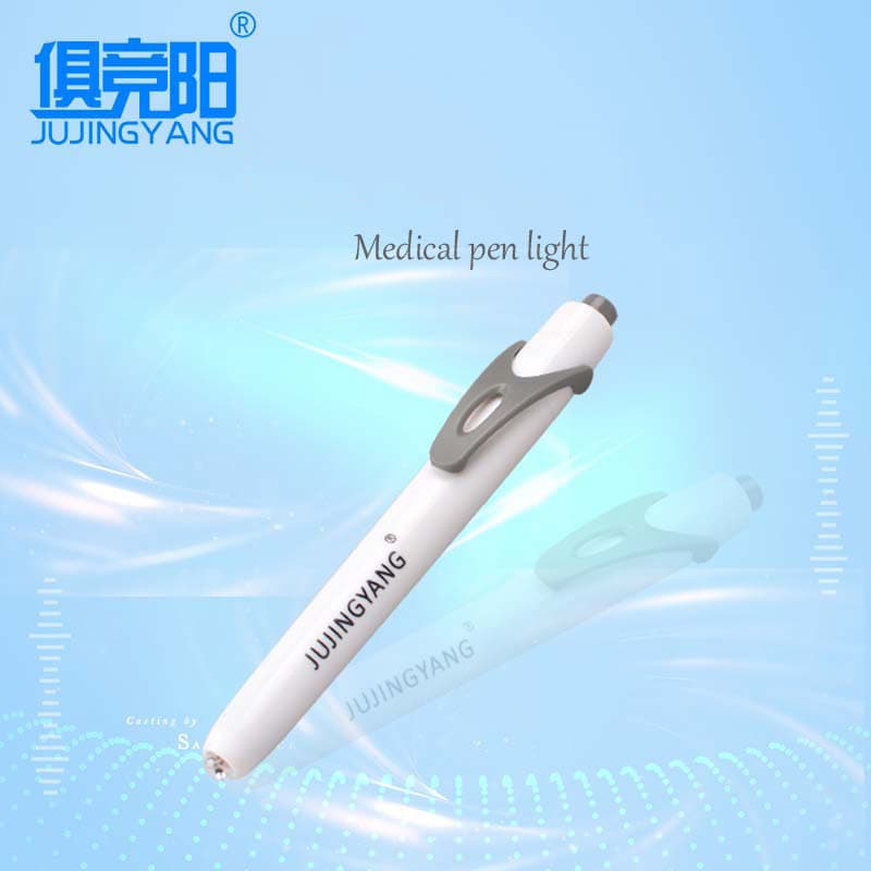 Jujingyang JY-622 doctor portable eye examination flashlight warm yellow light pupil point high pen light