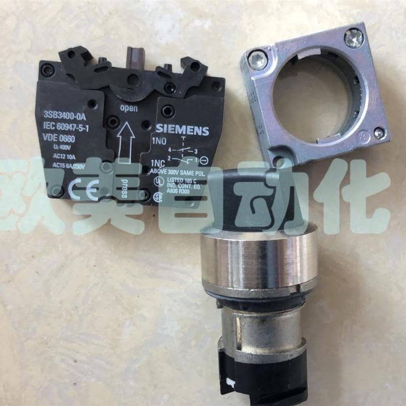 A089* SIEMENS/Siemens Button Switch 3SB3601-2PA11 Knob Switch